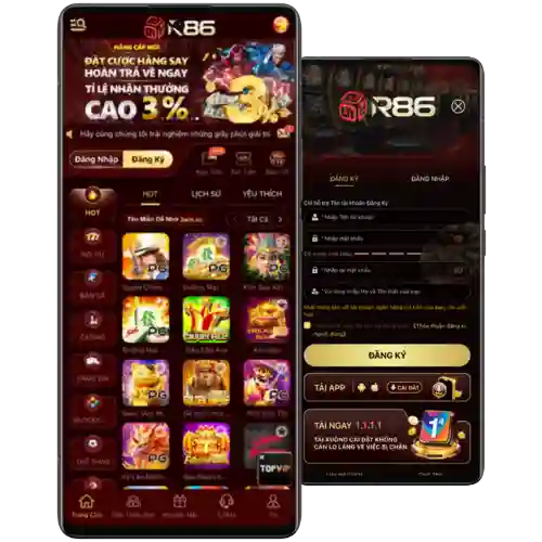 R86 Casino cung cấp Tải App ứng dụng